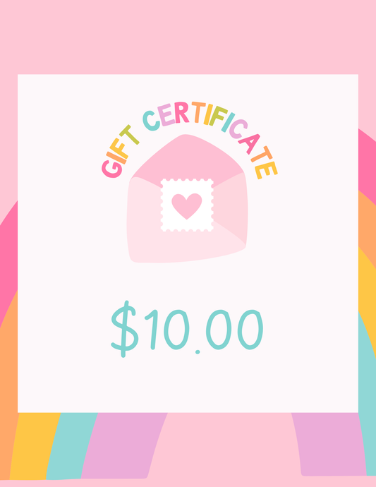 $10 Tip Top Gift Certificate