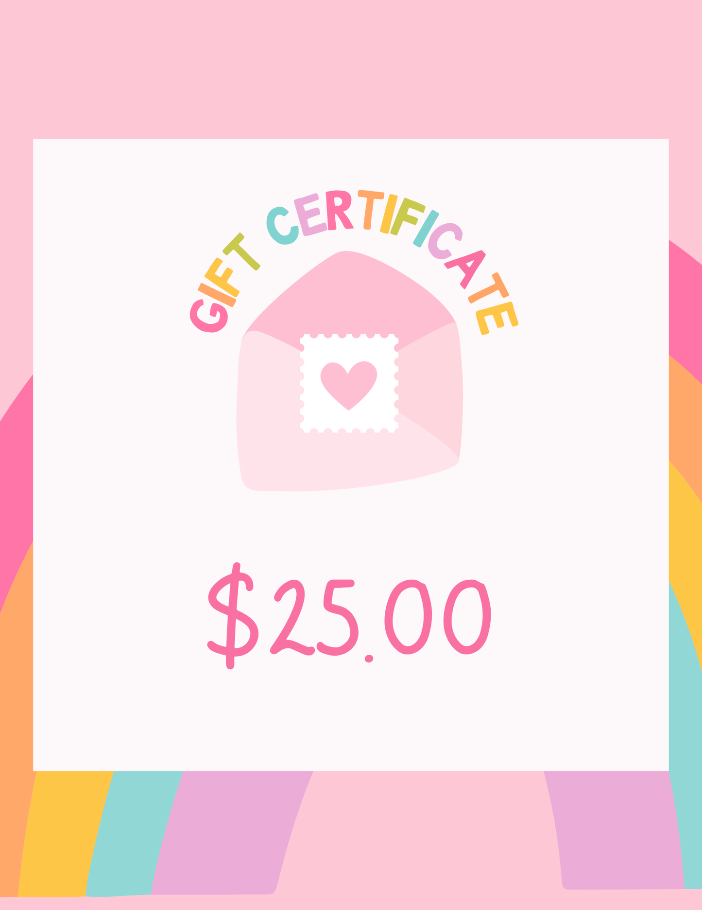 $25 Tip Top Gift Certificate