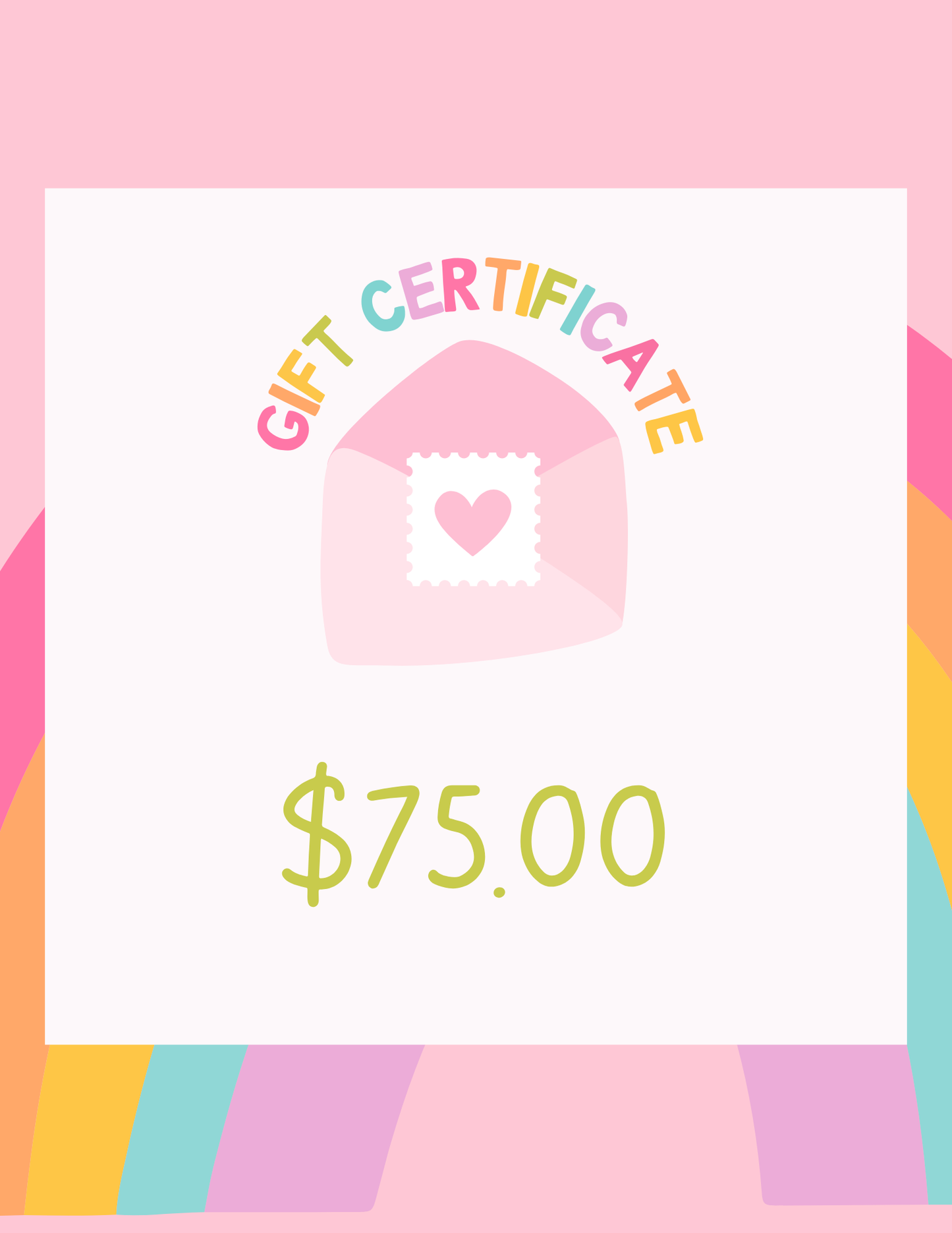 $75 Tip Top Gift Certificate